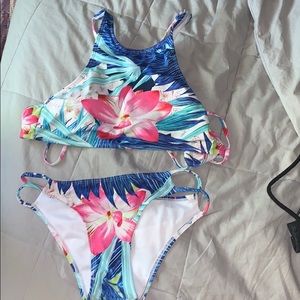 floral bikini